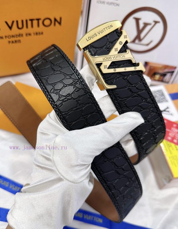 Belt LV Louis Vuitton's top tier replicaThe waistband is made of 100% cowhide, ensuring genu 8kwyuccw - Image 6