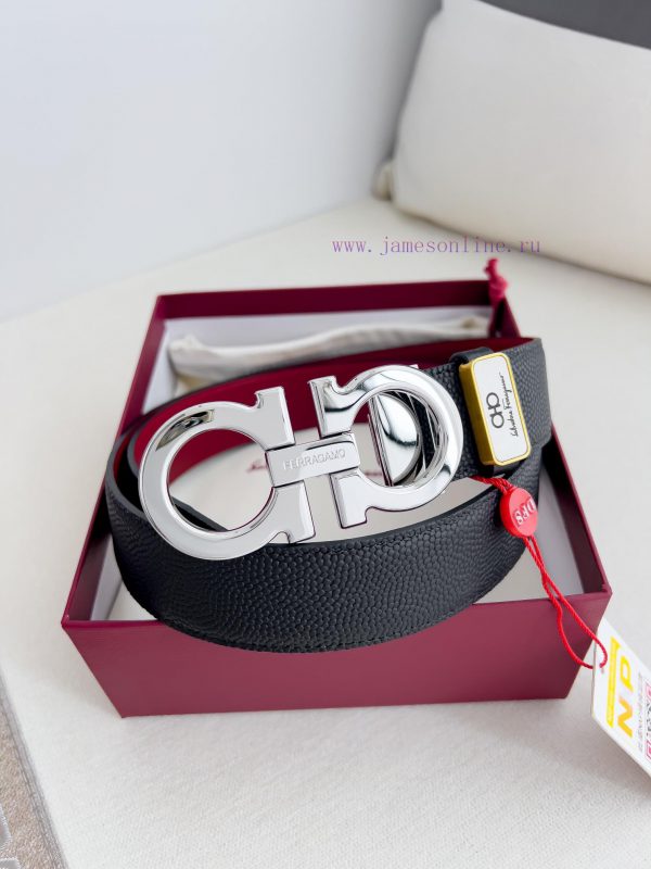 Ferragamo Ferrgamo ️ Belt and beltHanging buckle, classic hanging buckle made of pure copper mn1w5ys7