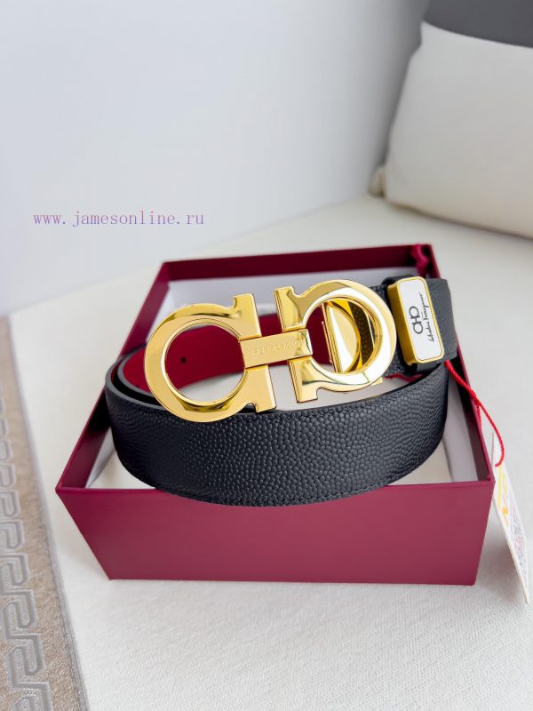 Ferragamo Ferrgamo ️ Belt and beltHanging buckle, classic hanging buckle made of pure copper sh3x1akp