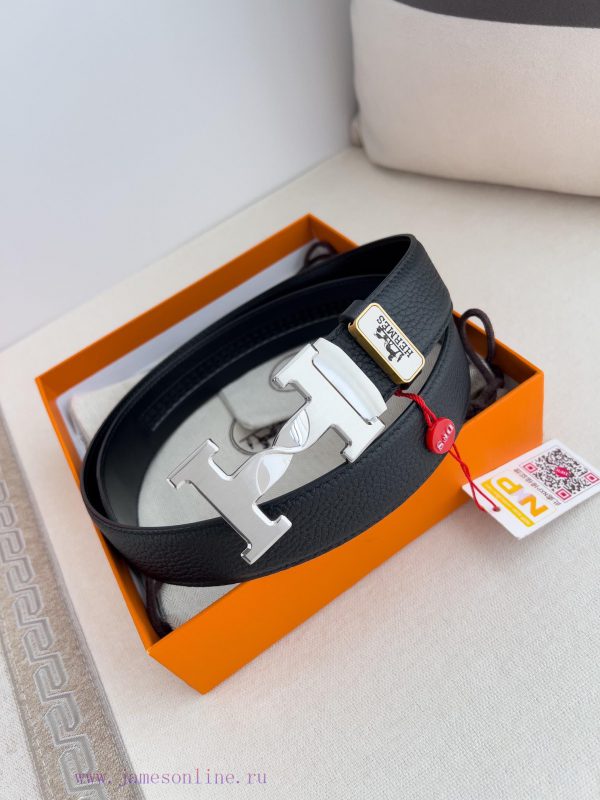 Hermes Her.. Mes ️ Automatic belt buckle waist beltAutomatic buckle, made of pure steel mate 9eih8ya5