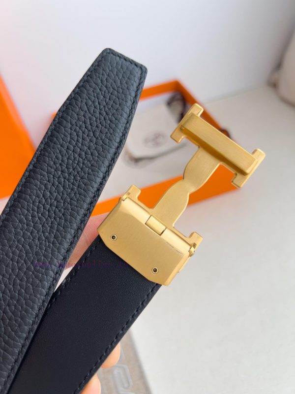 Hermes Her.. Mes ️ Automatic belt buckle waist beltAutomatic buckle, made of pure steel mate vv4nzx0n - Image 6
