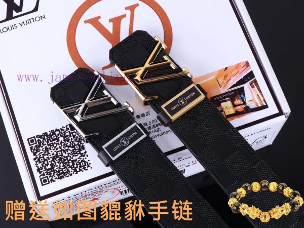 Belt LV Louis VuittonThe waistband is made of 100% cowhide, ensuring that the genuine leathe miksnuix - Image 10