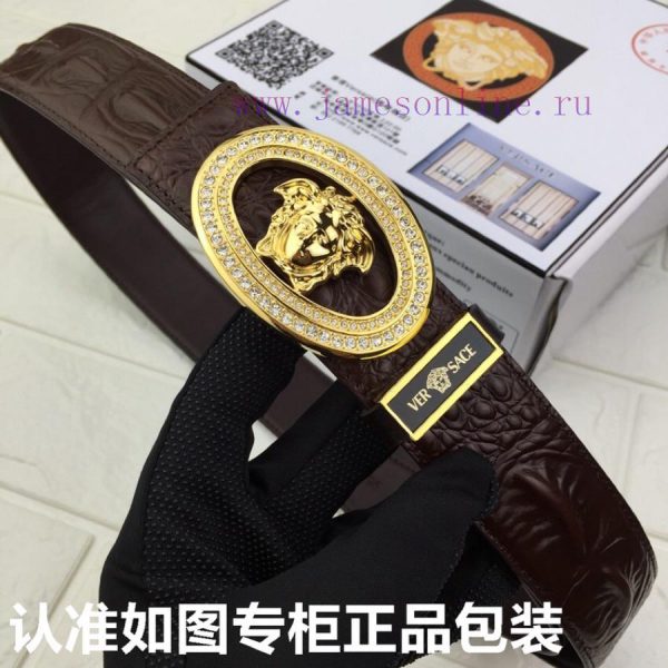 Versace Versace️quality goodsGrade: Italian imported 100% top layer cowhide with crocodile b 4dzfnla9