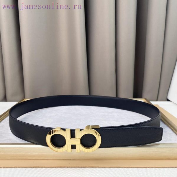 Men's Ferragamo is soft and delicate, versatile and generous, with a width of 3.5CM that can 14vxl7r3