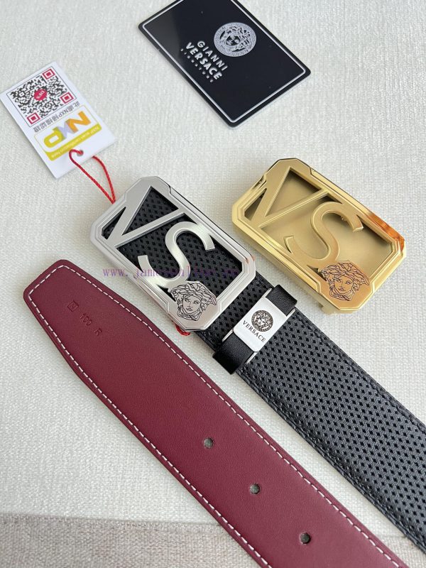 Versace. Versace Belt and BeltsHanging buckle, classic human head made of pure steel materia n8kxbmc4 - Image 6