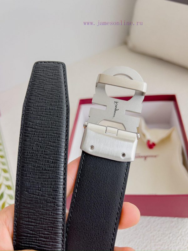 Ferrgamo.. Ferragamo Belt ️ Automatic BeltAutomatic buckle, pure steel material automatic bu 95p0ppgq - Image 6