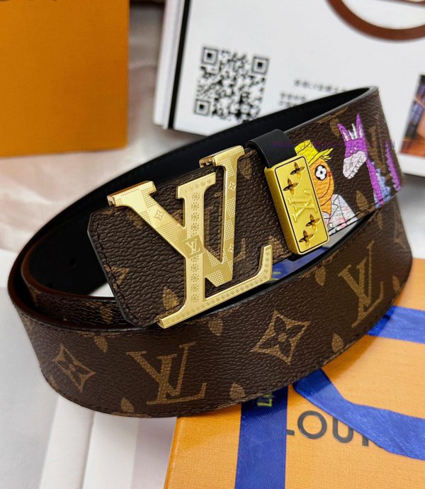 Belt LV Louis Vuitton Top Remakes-The waistband is made of 100% imported top layer cowhide, fqq1whhy