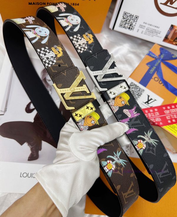 Belt LV Louis Vuitton Top Remakes-The waistband is made of 100% imported top layer cowhide, lqjv7hu9