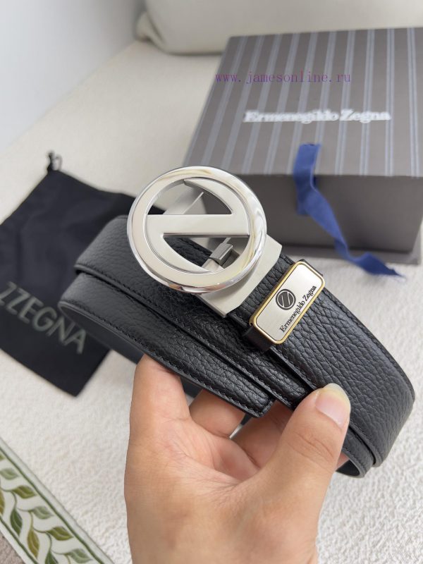 Jenny Ermenegido Zelma. Belt Automatic BeltPure steel material automatic buckle, top layer c dhx846b4 - Image 4