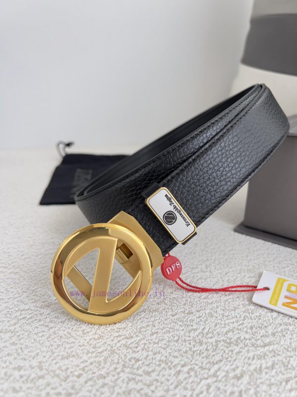 Jenny Ermenegido Zelma. Belt Automatic BeltPure steel material automatic buckle, top layer c ktgxhtja
