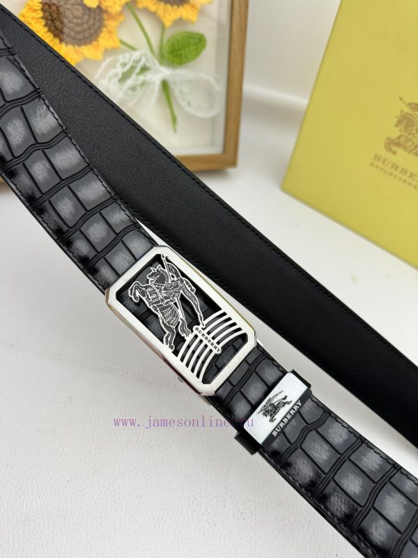 Burberry automatic beltMaterial: Leather Belt with 100% Head Layer. The leather belt is guar 0wy1oijo - Image 7