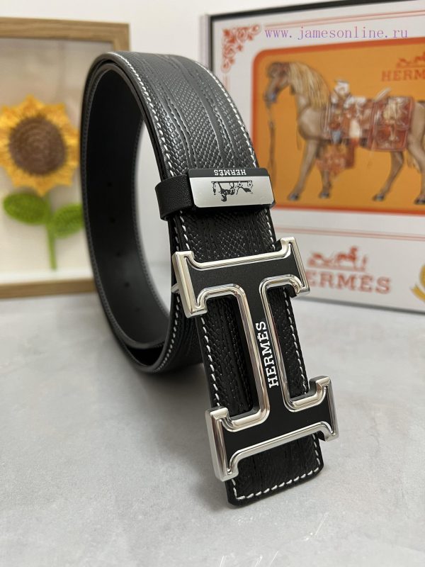 Hermes Hermès  Material: Leather Belt with 100% Head Layer. The leather belt is guaranteed t kgwaskgx