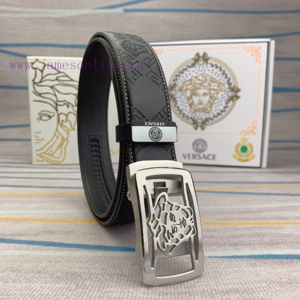 Versace automatic beltMaterial: Leather Belt with 100% Head Layer. The leather belt is guara 68te02zc