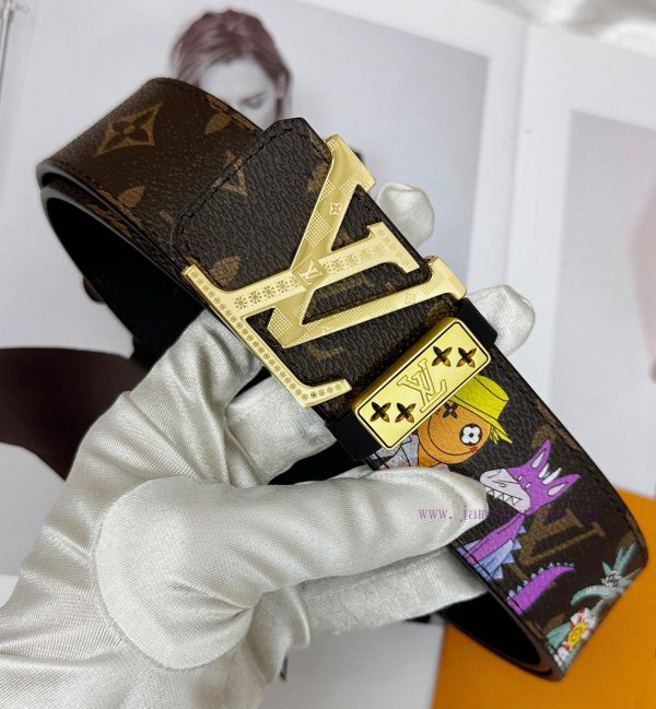 Belt LV Louis Vuitton Top Remakes-The waistband is made of 100% imported top layer cowhide, 4opjmq6u - Image 5