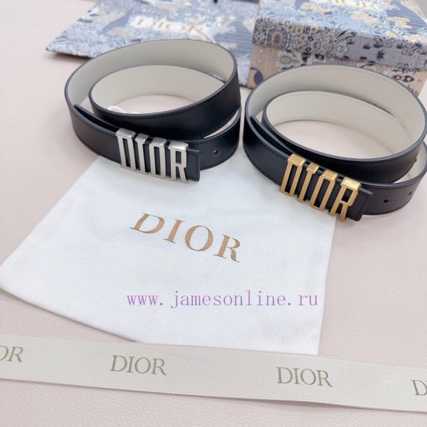 Remastered imported original factory leather belt, women's casual belt 3.0cm, Dior new style ns9dnqsw - Image 7