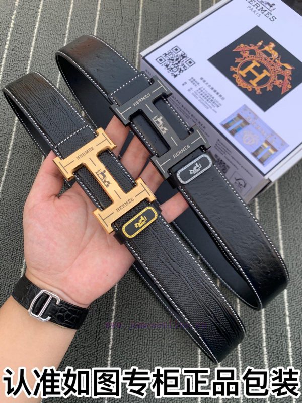 Belt Hermes Her...mes️The waistband is made of 100% cowhide, ensuring genuine leather. The 2 9cty4ca1 - Image 9