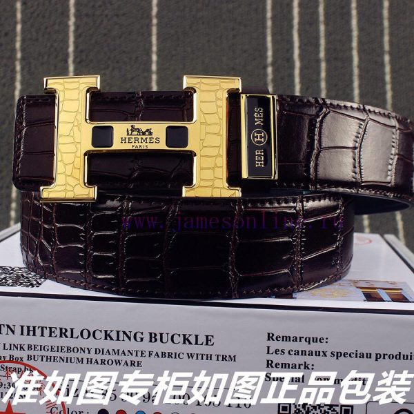Hermes Her.. Mes crocodile patternIdentify and receive a punch as a giftMaterial: 100% head 78d618ow