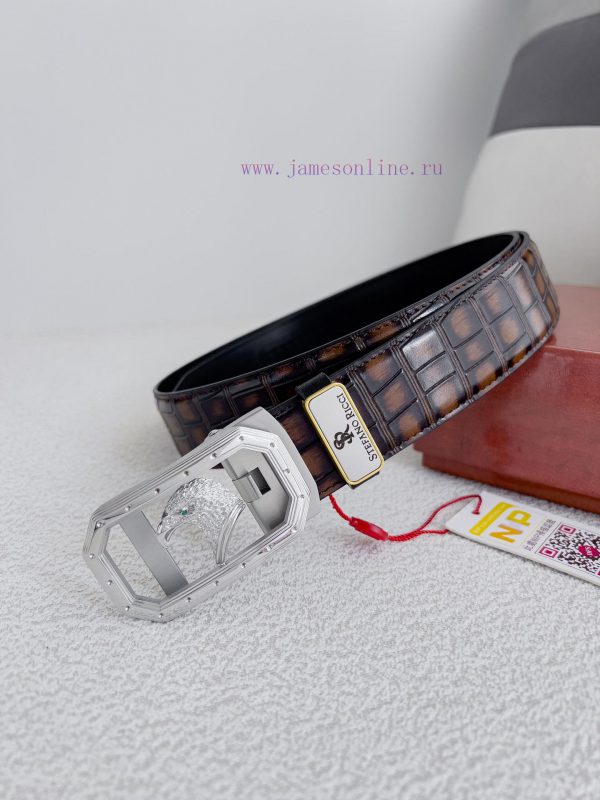 Stephen Ni Zhi Stefano Ricci Belt ️ Automatic BeltAutomatic buckle, made of pure steel mater l8p8o42k
