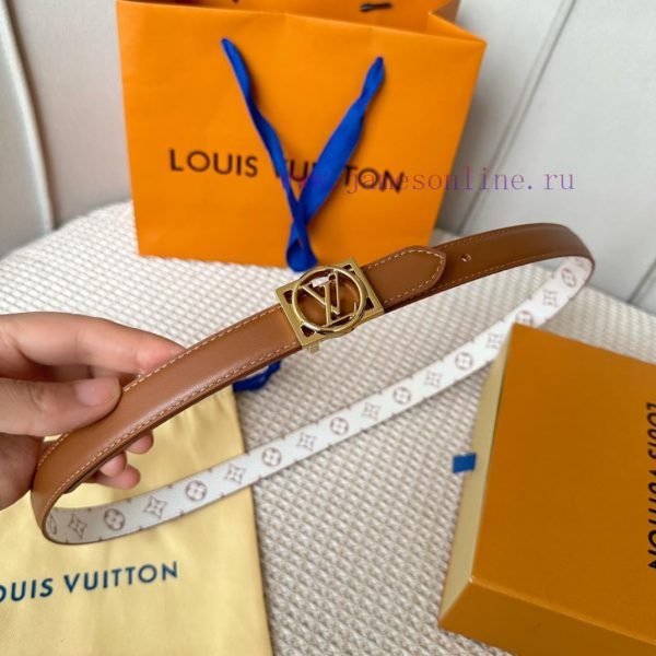 Width 20mm 𝕃𝕠𝕦𝕚𝕤𝕧𝕦𝕚𝕥𝕥𝕠𝕟 Lvjia's new SS limited edition women's belt with a new design buckle mo5j333k