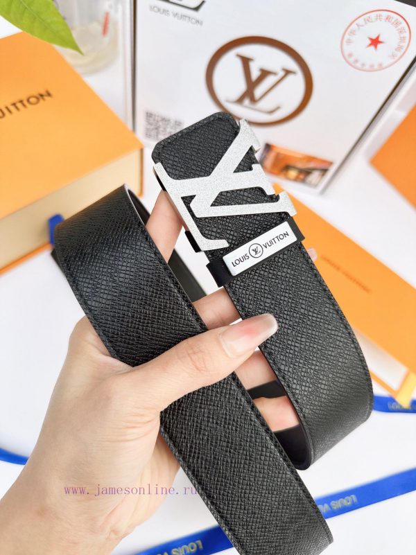 Belt LV Louis ️The waist belt is made of 100% cowhide, ensuring that the genuine leather is qfxirsaf