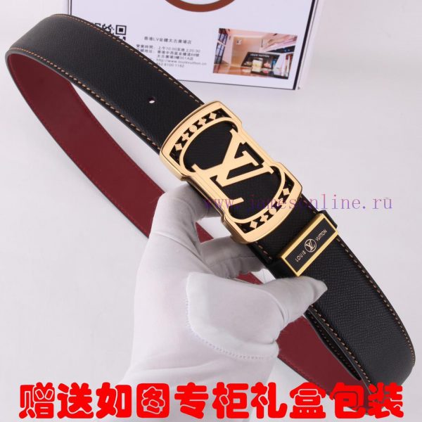 Belt LV Louis ️The waist belt is made of 100% cowhide, ensuring that the genuine leather is ct6s7clo