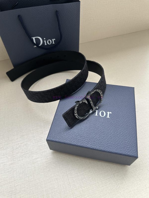 This 35mm double-sided belt with a width of 3.5cm combines elegant temperament with modern s h2jafh3e - Image 4