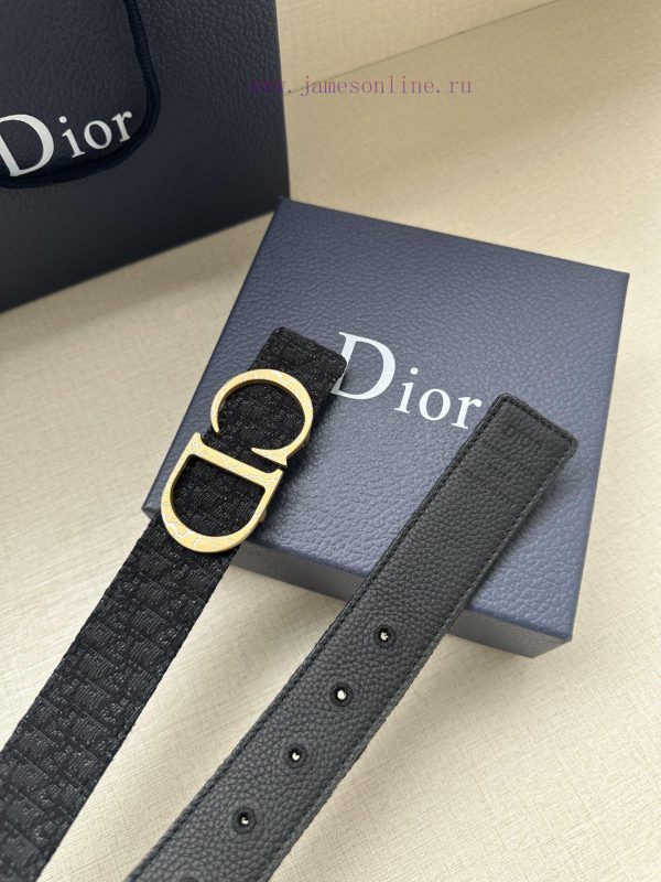 This 35mm double-sided belt with a width of 3.5cm combines elegant temperament with modern s h2jafh3e - Image 8