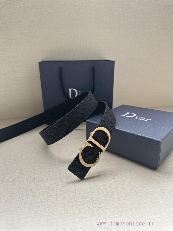 This 35mm double-sided belt with a width of 3.5cm combines elegant temperament with modern s h2jafh3e - Image 9
