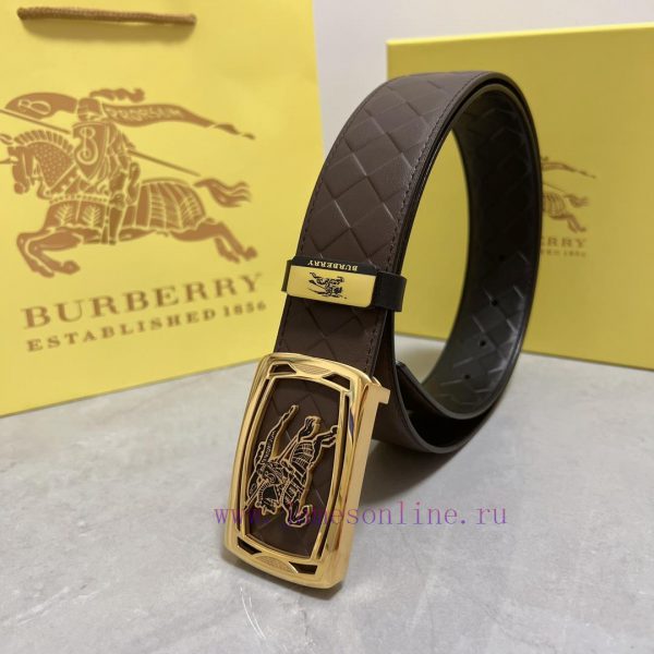 BurberryMaterial: Leather Belt with 100% Head Layer. The leather belt is guaranteed to be ge rw9l4ir5
