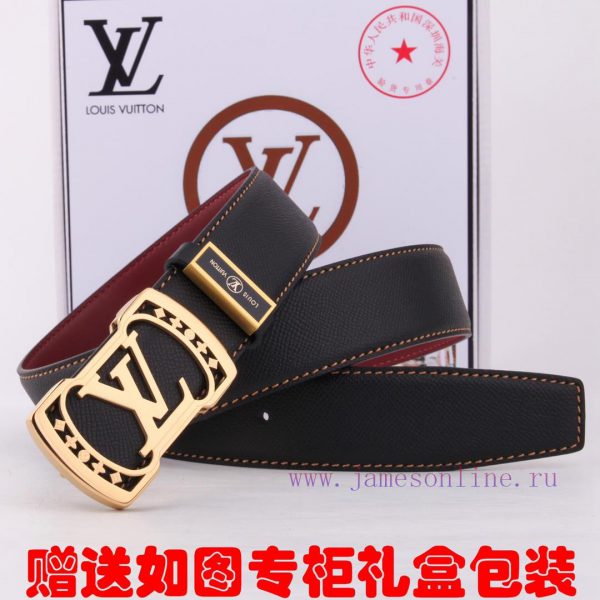 Belt LV Louis ️The waist belt is made of 100% cowhide, ensuring that the genuine leather is ms1hfjcg - Image 5