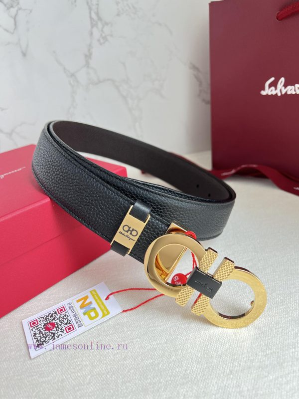 Ferragamo Ferrgamo ️ Belt and beltHanging buckle, classic hanging buckle made of pure copper 5vlmru6q - Image 2