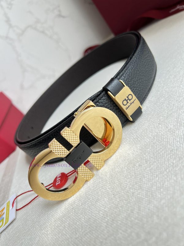 Ferragamo Ferrgamo ️ Belt and beltHanging buckle, classic hanging buckle made of pure copper 5vlmru6q - Image 3