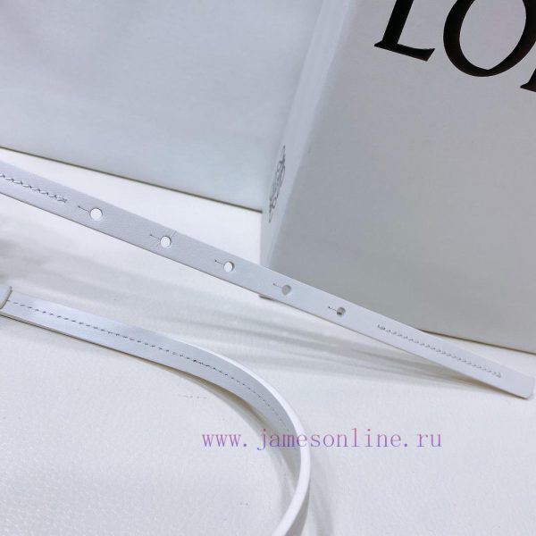 Luo Yiwei LOEWEOfficial synchronization of women's belt, hollow metal belt, smooth cowhide l 07y0fkwx - Image 7
