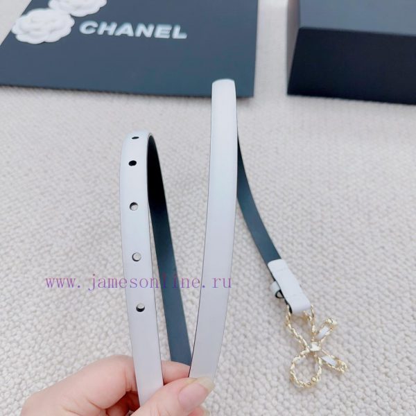 1.5cm.  Chanel official website new top layer cowhide, length 75.80.85.90.95.100. European 6riiaexq - Image 8
