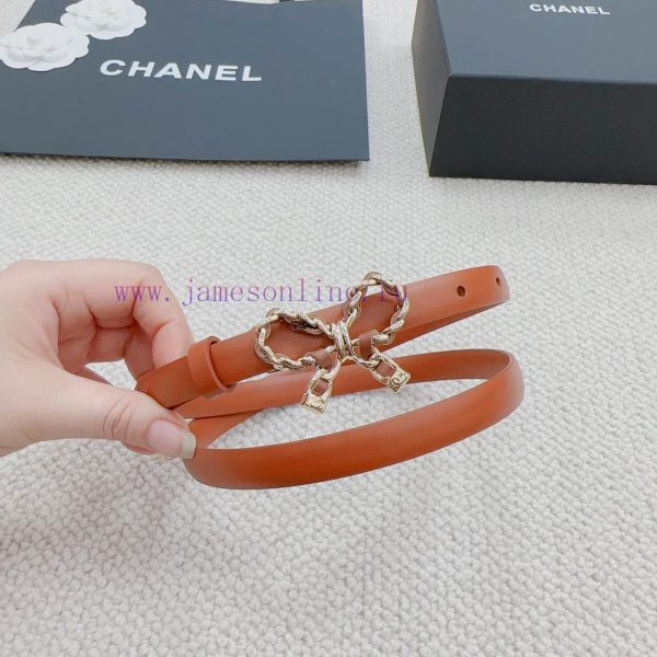 1.5cm.  Chanel official website new top layer cowhide, length 75.80.85.90.95.100. European 3dlrfm98 - Image 4