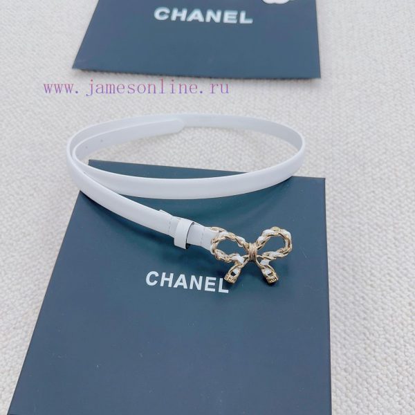 1.5cm.  Chanel official website new top layer cowhide, length 75.80.85.90.95.100. European ch5puljt - Image 6