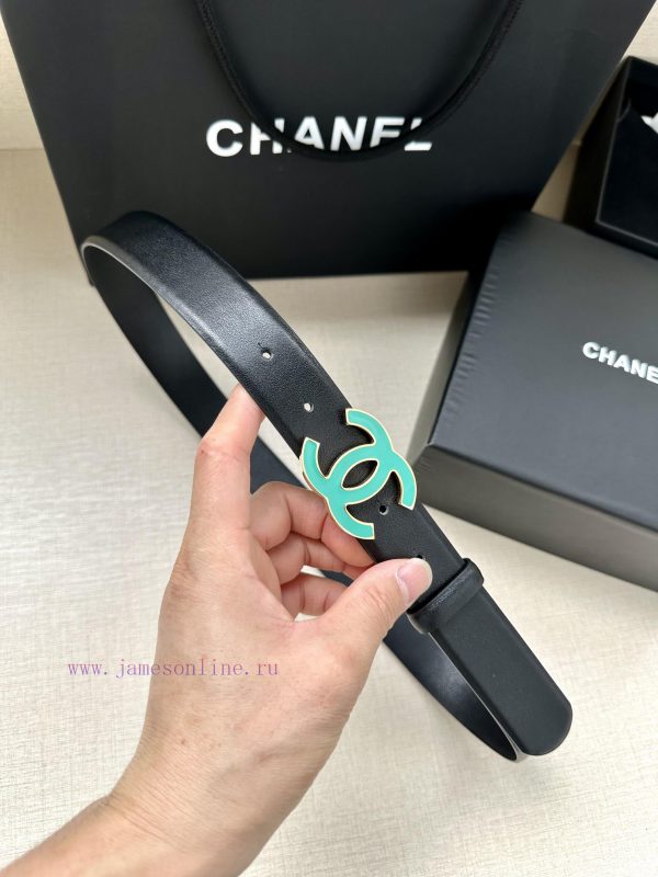 Width 3.0cm Chanel imported soft calf leather with clear grain, accessories gold silver/meta wm2hu5nw
