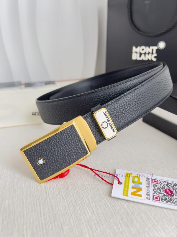 Montblanc Montblanc Belt Automatic BeltAutomatic belt, original new pure steel material auto 9ch5zhfl