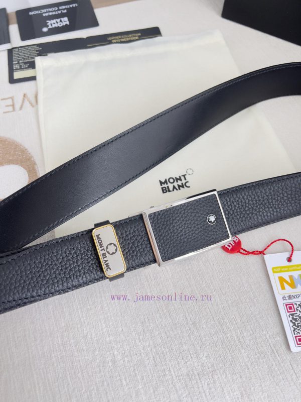 Montblanc Montblanc Belt Automatic BeltAutomatic belt, original new pure steel material auto o4uc9r9d - Image 5