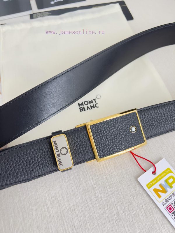 Montblanc Montblanc Belt Automatic BeltAutomatic belt, original new pure steel material auto a9a3g2jb - Image 5