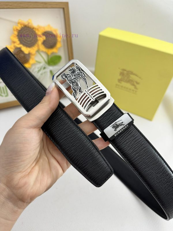 Burberry automatic beltMaterial: Leather Belt with 100% Head Layer. The leather belt is guar dyzd4n1h - Image 4
