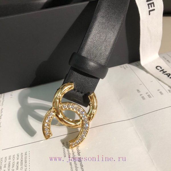 Chanel Women's Belt Product Width 3.0CM Double sided original cowhide leather, soft and deli pucge9ht - Image 5