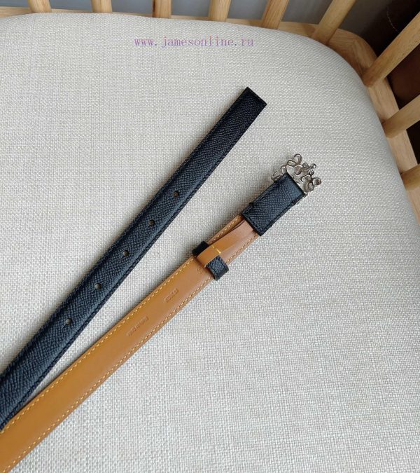 LOEWE's latest same style waist belt [Celebration] [Celebration] Plain cowhide leather belt 7ka27kwq - Image 7