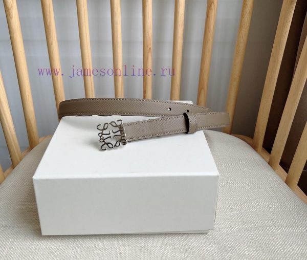 LOEWE's latest same style waist belt [Celebration] [Celebration] Plain cowhide leather belt abb1nmsi