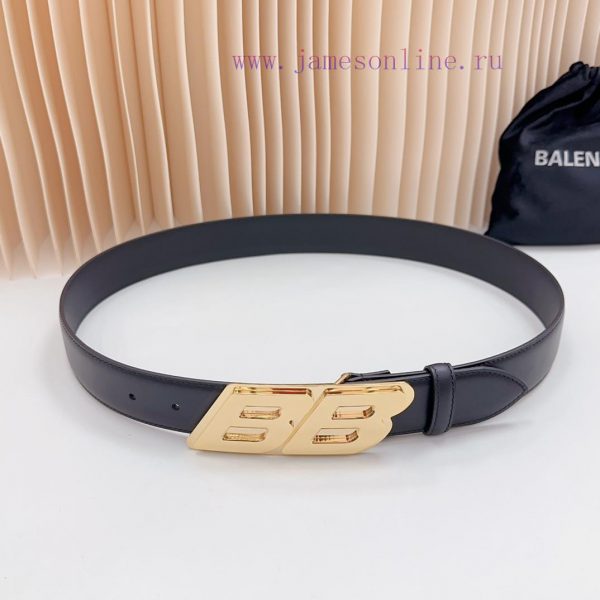 New 3.5cm Balenciaga official website, double-sided top layer cowhide material, length. 758. tf3fcnkd
