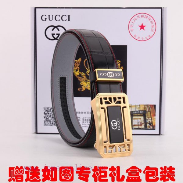 Belt Gucci Gucci automatic buckleThe waistband is made of 100% cowhide, ensuring the same qu 255ckxkv - Image 6