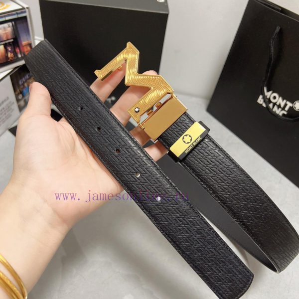 MontblancMaterial: Leather Belt with 100% Head Layer. The leather belt is guaranteed to be g wmm07fby - Image 6