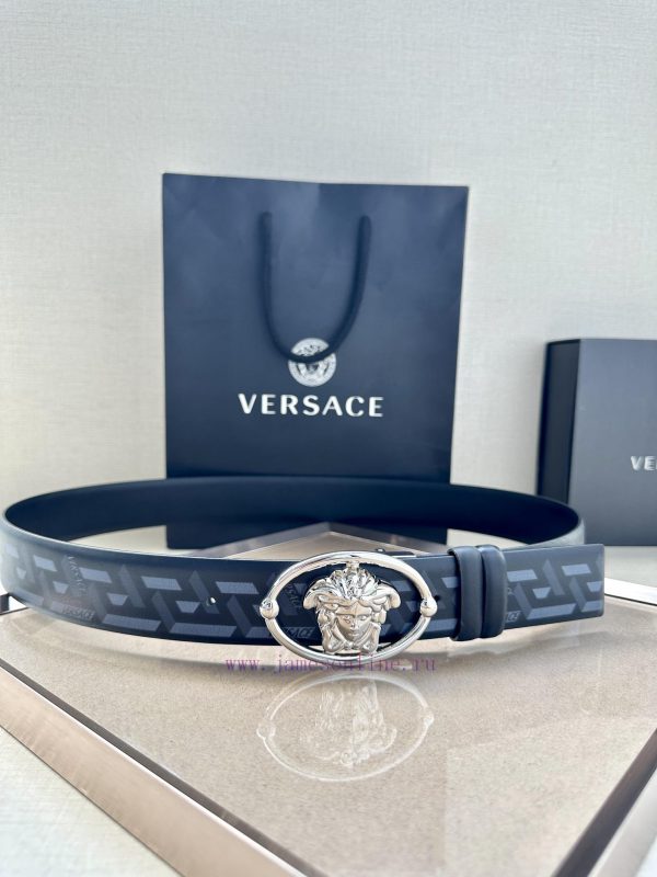 Width 4.0cm Versace This soft crocodile leather strap from Versace is paired with an oval Me 5fkn2fji