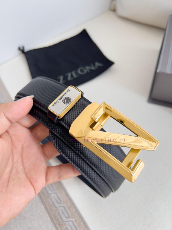 Jenny Ermenegido Zelma. Belt Automatic BeltPure steel material automatic buckle, top layer c zyl9790s - Image 3