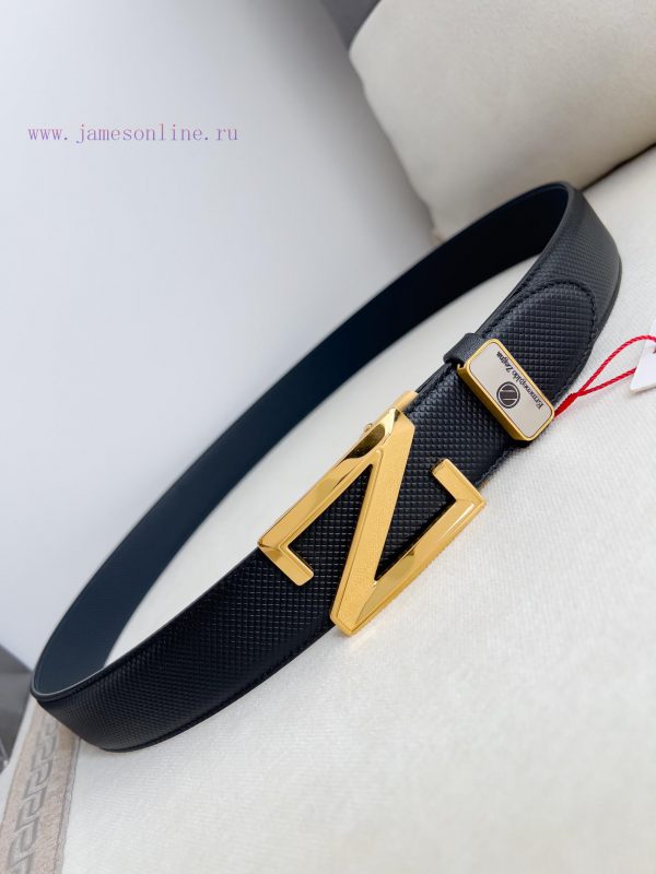 Jenny Ermenegido Zelma. Belt Automatic BeltPure steel material automatic buckle, top layer c zyl9790s - Image 4